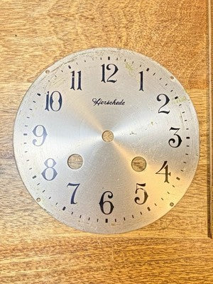 Herschede Clock Dial Pan (See Pics To ID Mvmt))  (KD4206)