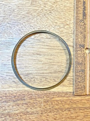 Vintage Clock Dial Trim Ring 62.0mm Outer Diameter 57.5mm Inner Dia.    (KD4295)
