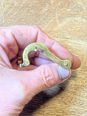 Perivale Clock Movement Rack Hook - Vintage Clock Parts KD3715