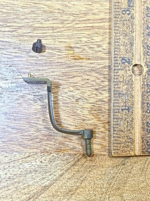 P. Japy (Stamped 1878) Clock Movement  Bell Mount (See Pics To ID Mvmt) (KD3020)