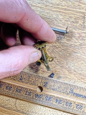 Herschede Clock Movement Bridge (See Pics To ID Movement)  (KD2673)