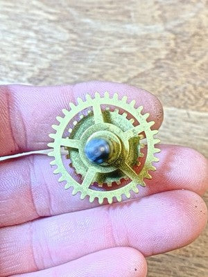 Sessions Chime Clock Hands Post - Vintage Clock Parts KD3406