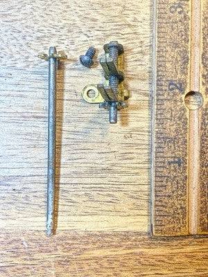 Old Sessions Clock Movement Pendulum Bridge (See Pics to ID Mvmt) (KD4570)