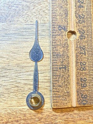 Clock Hour Hand 2 1/4 Inches Long (Arbor Is 5.2mm Dia.) - Vintage Clock KD3464