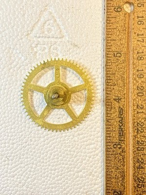 Sessions Chime Clock Strike Side 4th Wheel - Vintage Clock Parts KD3397