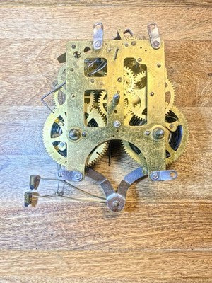Gilbert Clock Movement (Stamped 30) Strike Side 4th Wheel (KD4599)