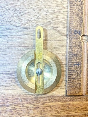 Old Adjustable New Haven 1.8oz Clock Pendulum Bob   (KD4452)