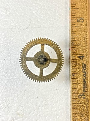 DRGM Clock Movement Strike Side 5th Wheel (See Pics To ID Movement)   (KD2651)