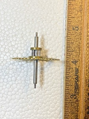 Ingraham (Stamped 5 12) Clock Movement Time Side 4th Wheel (KD4301)