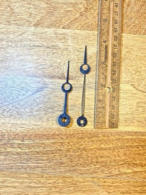 Seth Thomas Clock Hands Set  (See Desc For Specs) - Vintage Clock Parts KD3379