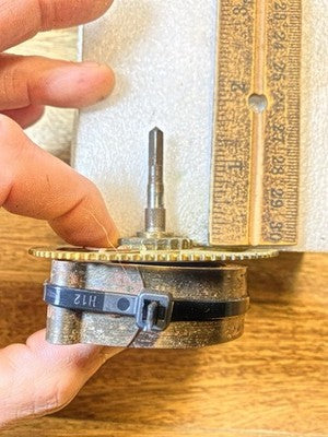 Made In Japan Clock Movement Time Side Main Wheel (See Pics To ID Mvmt)  KD4271