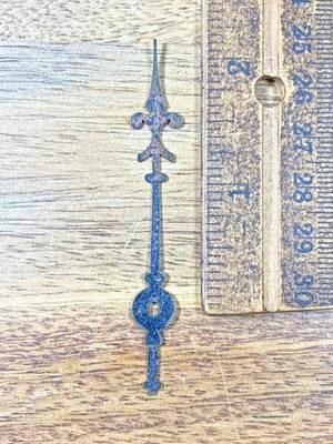 2.1 Inches Long Clock Minute Hand (Arbor Is 0.10 X 0.07 Inches) (KD3131)
