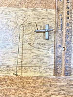 Clock Movement Verge (28.4mm Length, 17.8mm Between Teeth, 1.4mm Pivot) (KD3161)