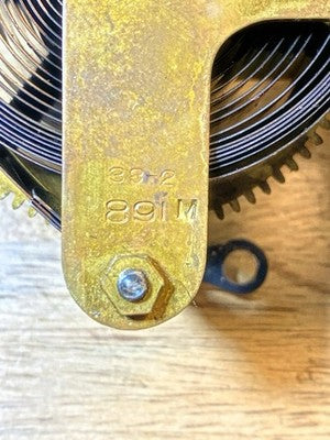 Seth Thomas Plymouth 89IM Clock Movement Hands Post (KD4351)