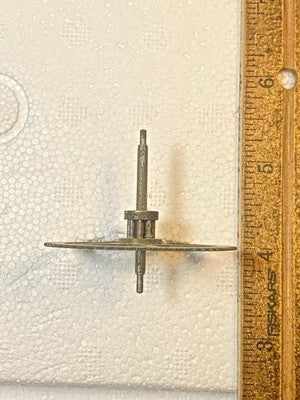 Old Sessions Clock Movement Time Side 2nd Wheel (See Pics to ID Mvmt) (KD4580)