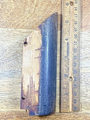 Antique Mantel Clock Wooden Side Trim Part   (KD3105)