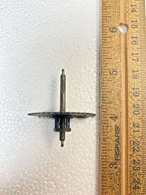Ingraham (Stamped 12 33) Clock Movement Time Side 3rd Wheel (KD2713)