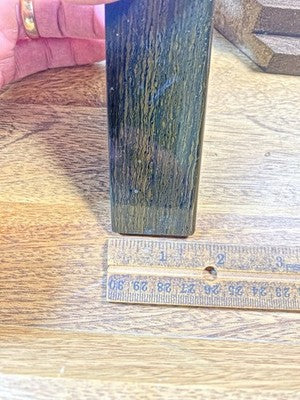 Wooden Mantel Clock Base (12 1/2 X 5 1/8 Inches)    (LL5356)