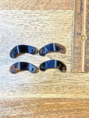 Herschede Clock Movement Mounting Feet (See Pics To ID Mvmt)  (KD4231)