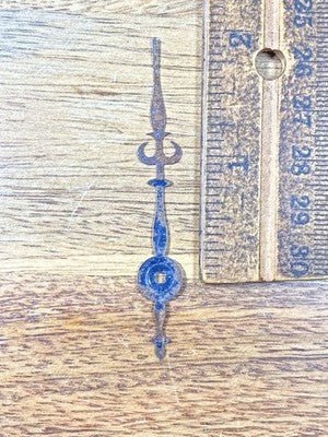 1.9 Inch Long Clock Minute Hand (Arbor Is 0.08 X 0.08 Inches) (KD3127)