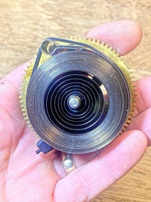 New Haven Clock Movement Time Side Main Wheel (See Pics To ID Mvmt) (KD4474)
