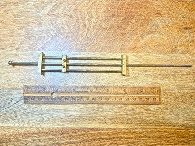 Clock Pendulum Parts (10 7/8 Inches Long)    (KD3588)