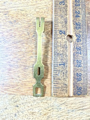 Enfield Clock Movement Pendulum Leader (See Pics To ID Mvmt) (KD2863)