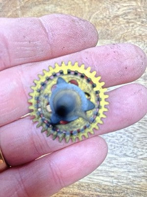 Sessions Clock Movement Hands Post (See Pics To ID Movement) (KD3117)