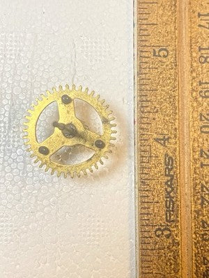Made In Korea Clock Movement Strike Side 3rd Wheel - Vintage Clock Parts KD3450