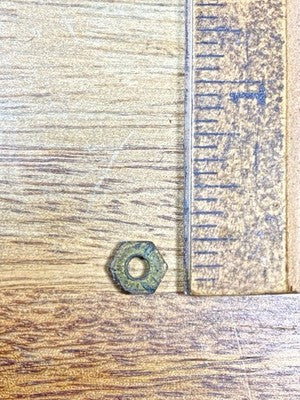 Ingraham (Stamped Oct 78 / Nov 79) Clock Movement Plate Nut    (KD3186)