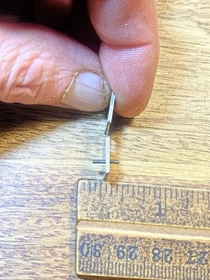 Hermle 451-050 Clock Movement Pendulum Suspension Spring    (KD3503)