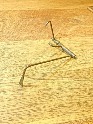 Old Sessions Clock Movement Count Wheel Lever (See Pics to ID Mvmt) (KD4575)
