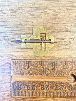 Hermle 451-050 Clock Chime Side Fly Wheel - Vintage Clock Parts   (KD3596)