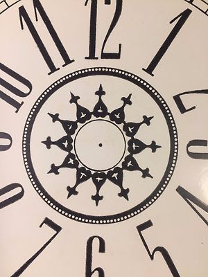 Paper Clock Dial, 5 Iinch,  Arabic Numeral               (PAPER DIAL LOT 157)
