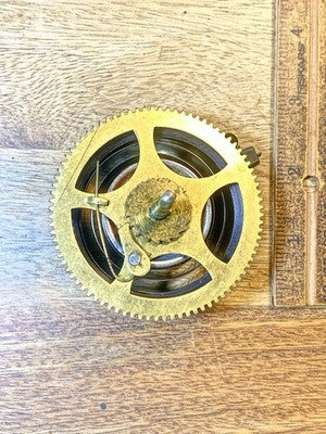 Gilbert Clock Movement (Stamped 30) Strike Side Main Wheel (KD4610)