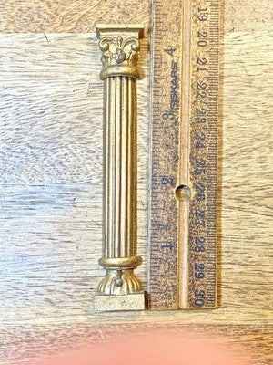 Mantel Clock Column 4 1/4 Inches Tall                     (KD4563)