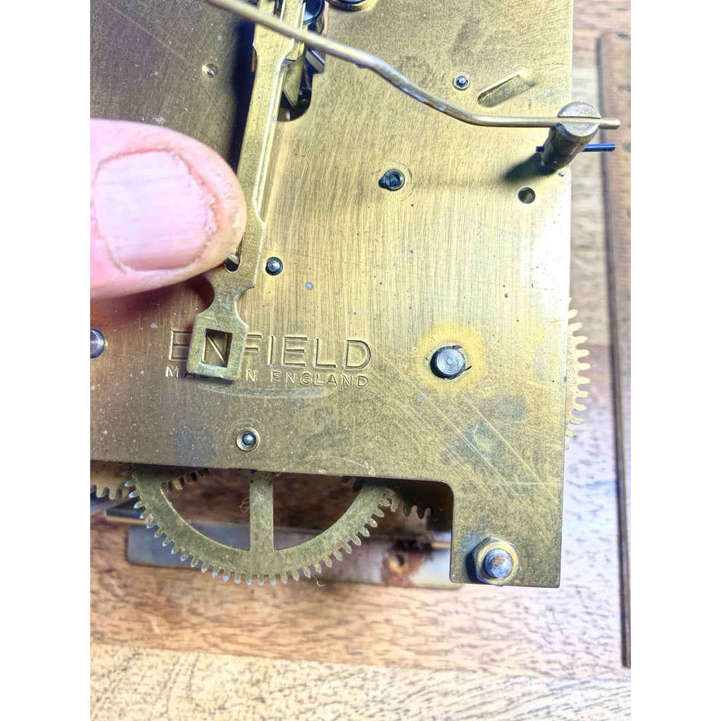 Enfield Clock Movement Time Side Main Wheel (See Pics To ID Mvmt) (KD2884)