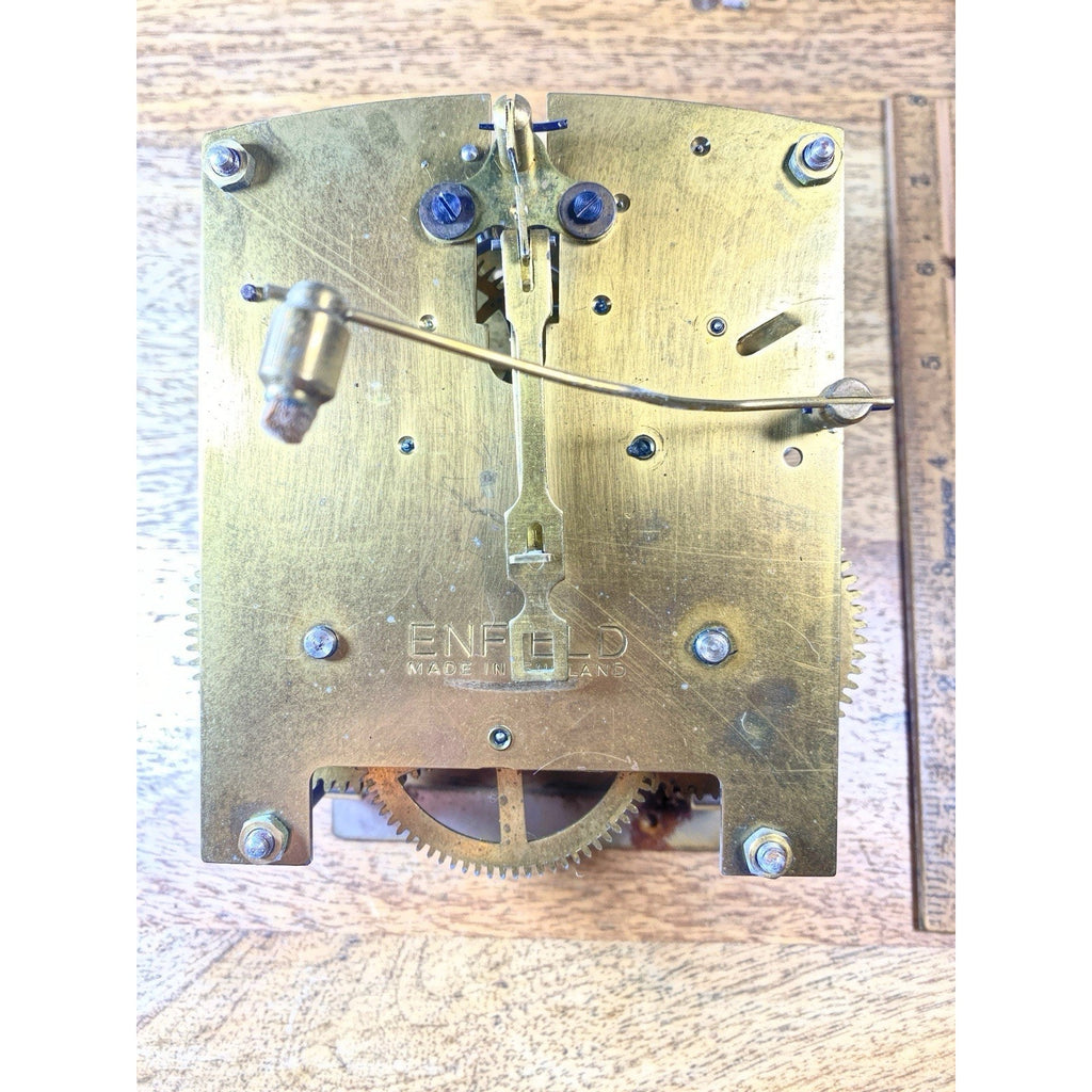Enfield Clock Movement Time Side Main Wheel (See Pics To ID Mvmt) (KD2884)