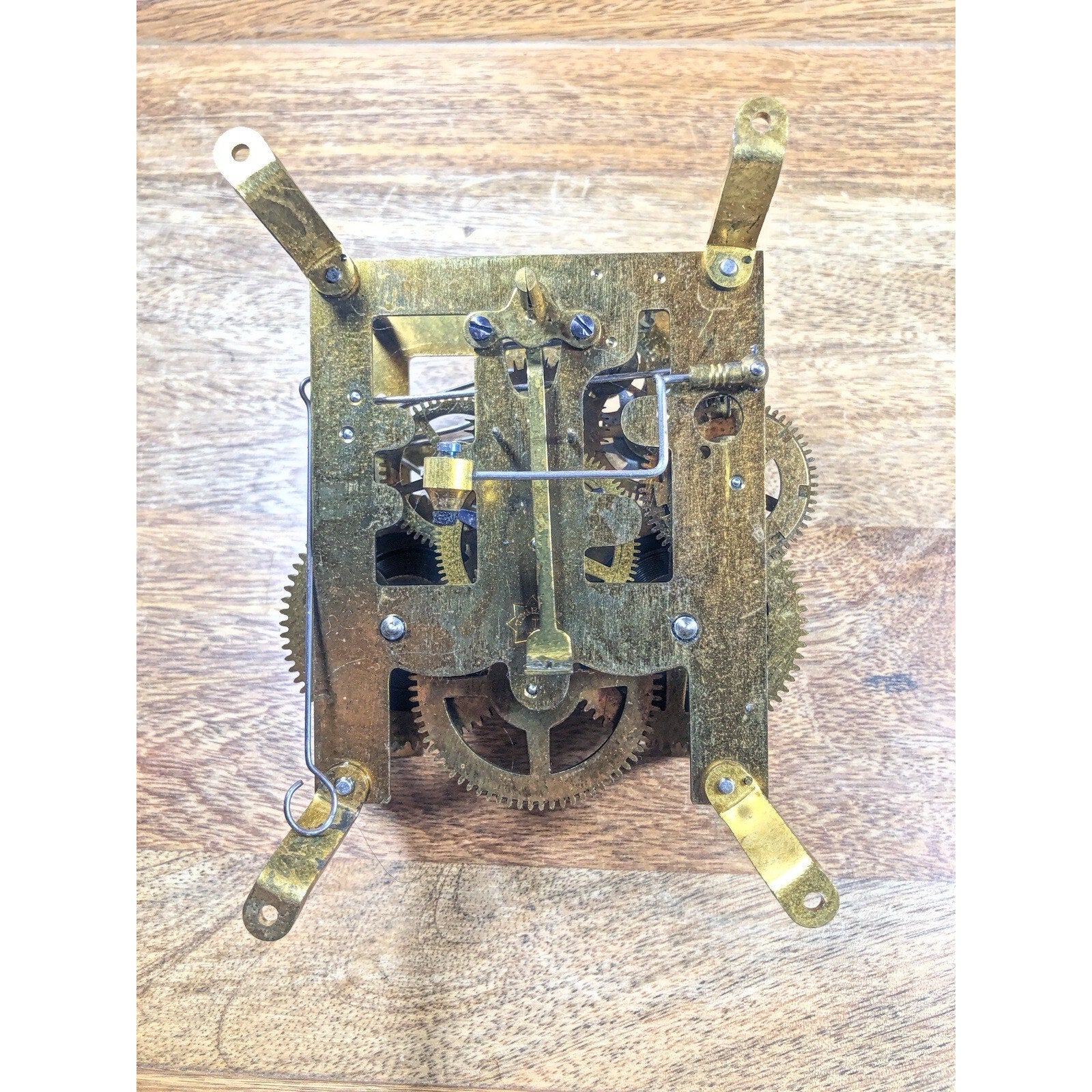 Old Junghans Clock Movement Drop Lever (See Pics To ID Mvmt) (K9762)