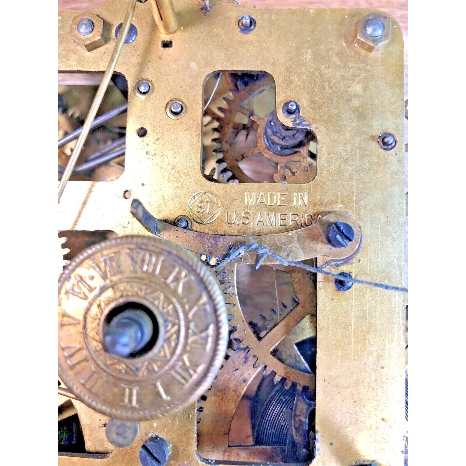 Seth Thomas 89D (Circa 1907) Clock Movement Count Wheel Lever (K7560)