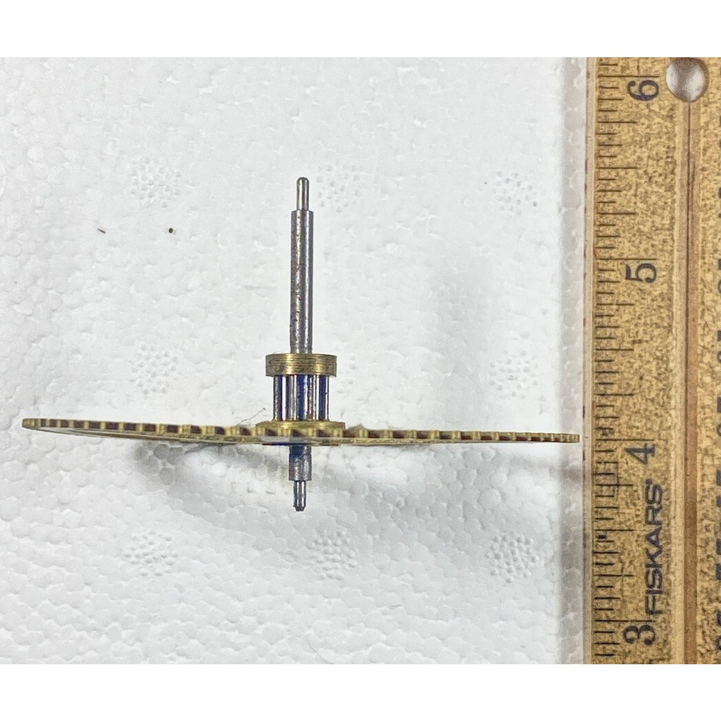 Unbranded 30 Hour Clock Movement Time Side 2nd Wheel (See Pics To ID) (KD503)
