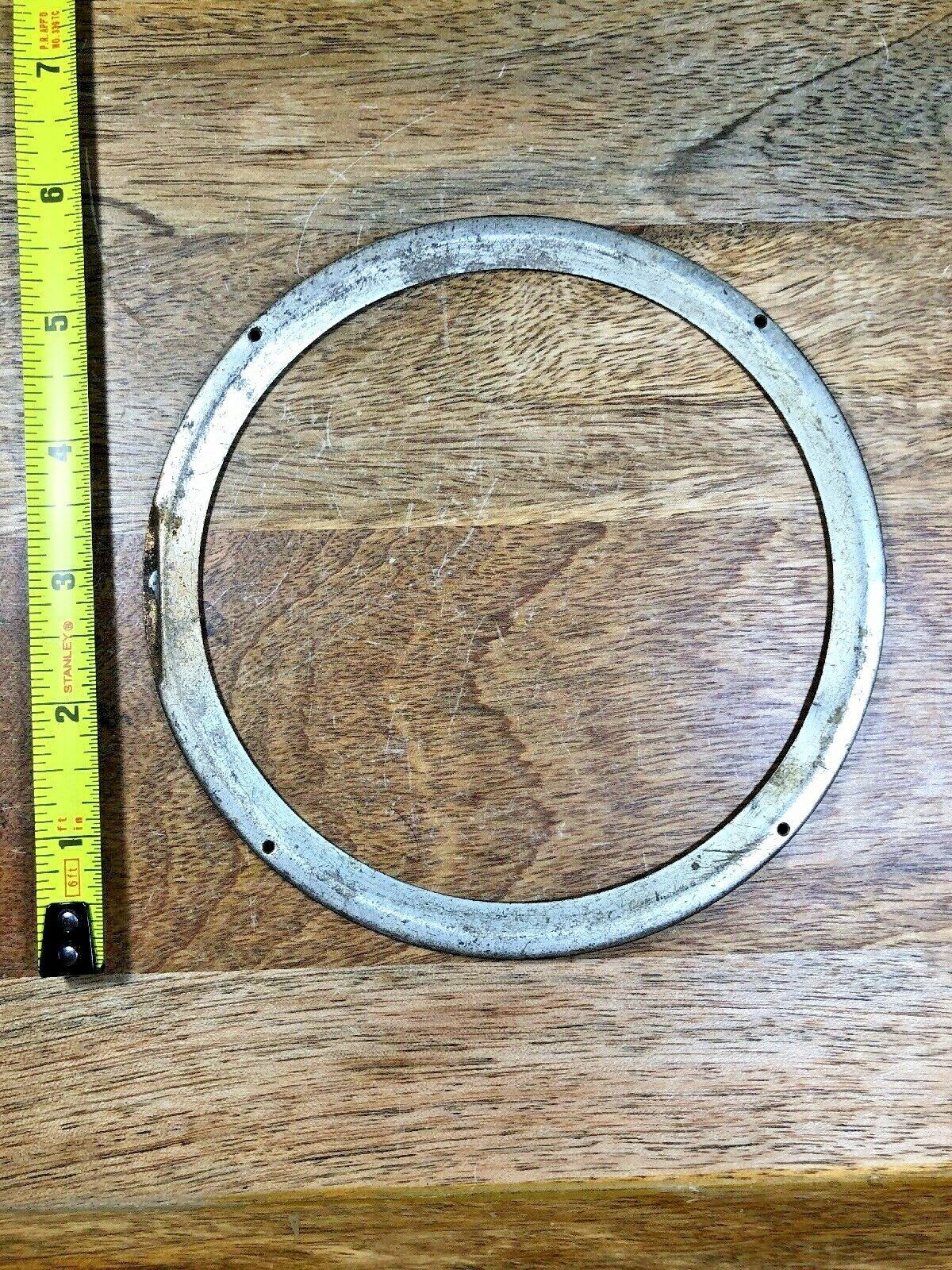 Old 5.77 Inch Or 146.6mm Diameter Clock Dial Pan Trim Ring      (K9557)
