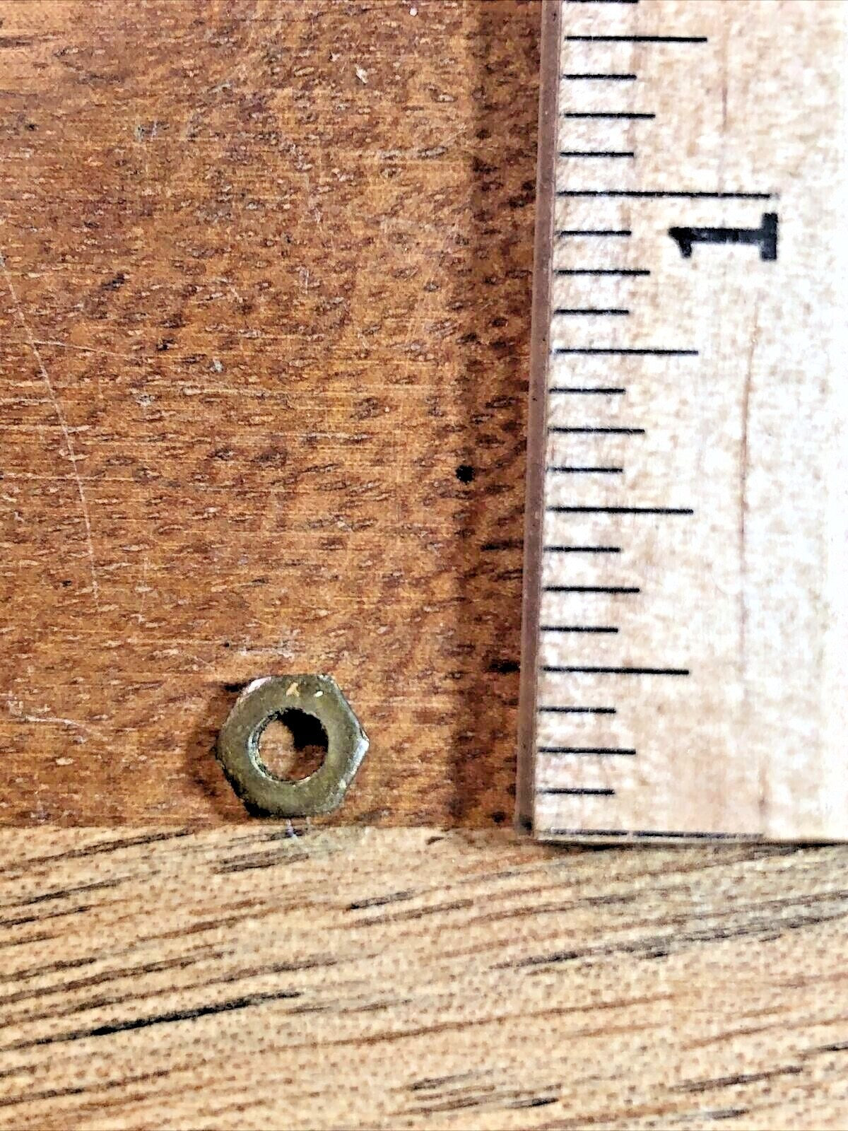 Waterbury "Marvel" Clock Movement Nut  (See Pics To ID Mvmt) (K7645)