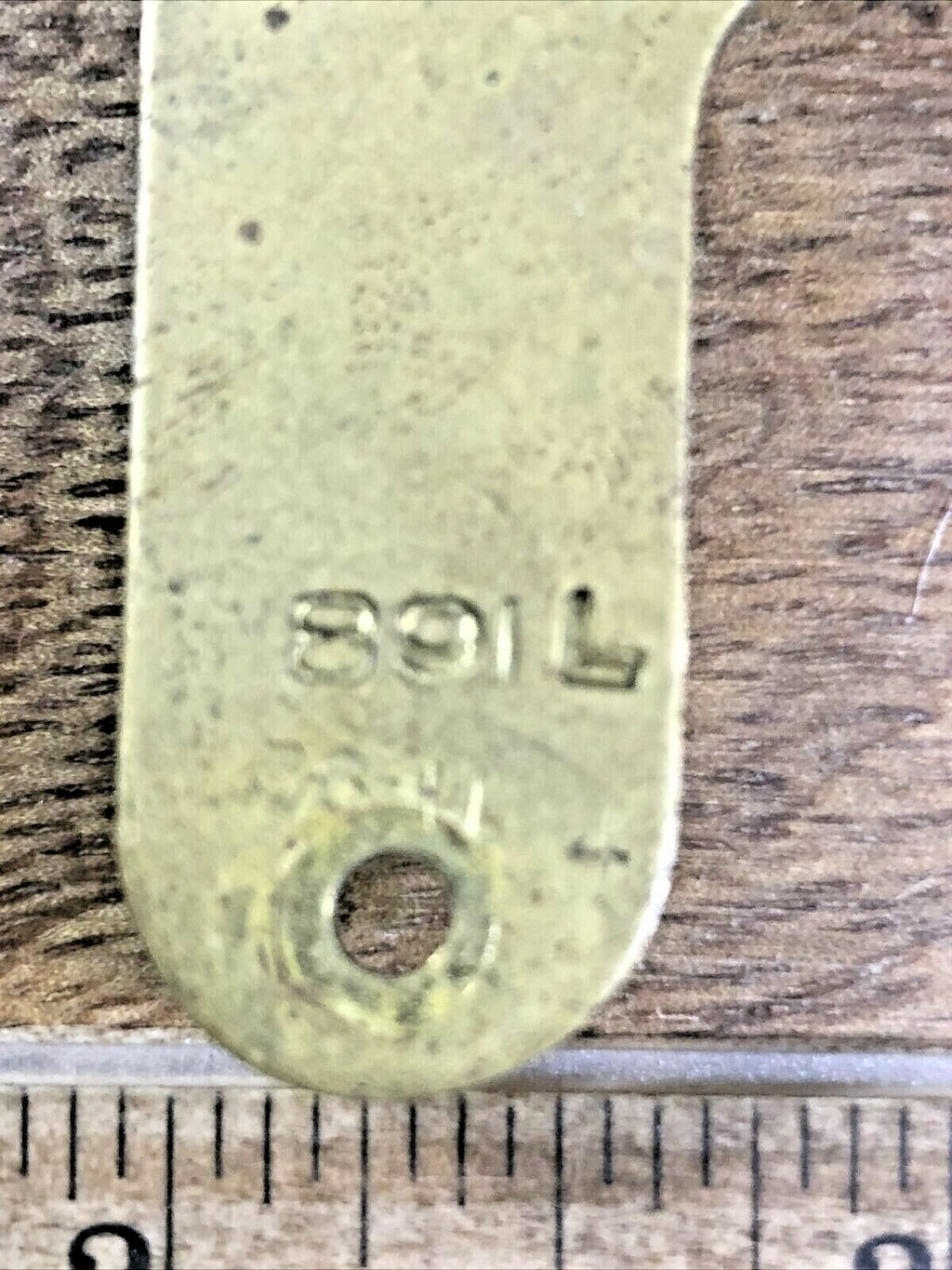 Seth Thomas Type 89 IL Clock Movement Back Plate    (Lot K5515)