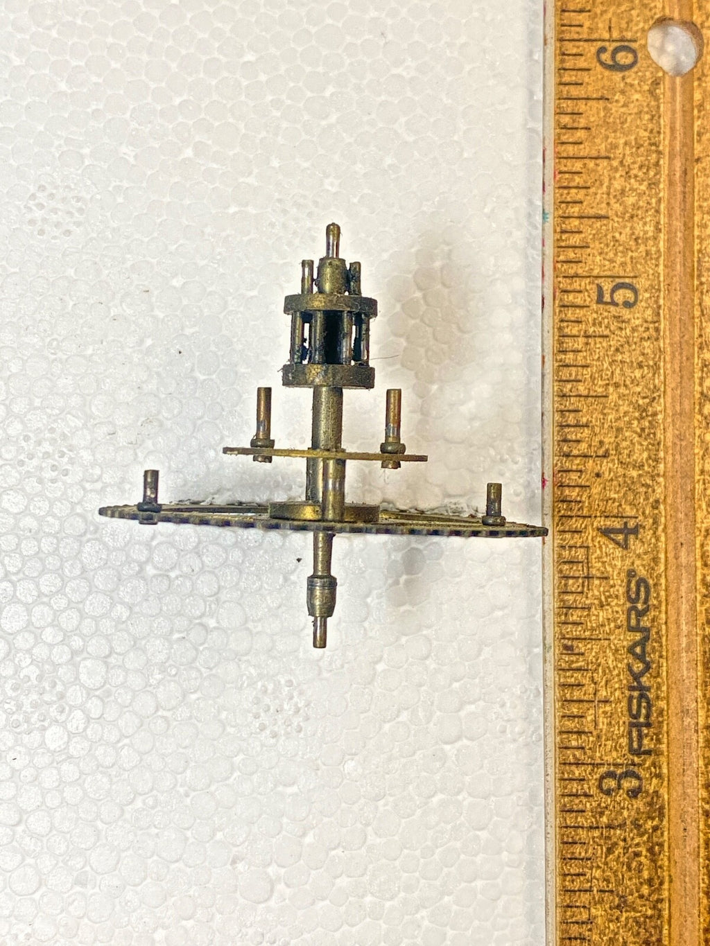 Ingraham (Stamped 12 33) Clock Movement Strike Side 3rd Wheel (KD2710)
