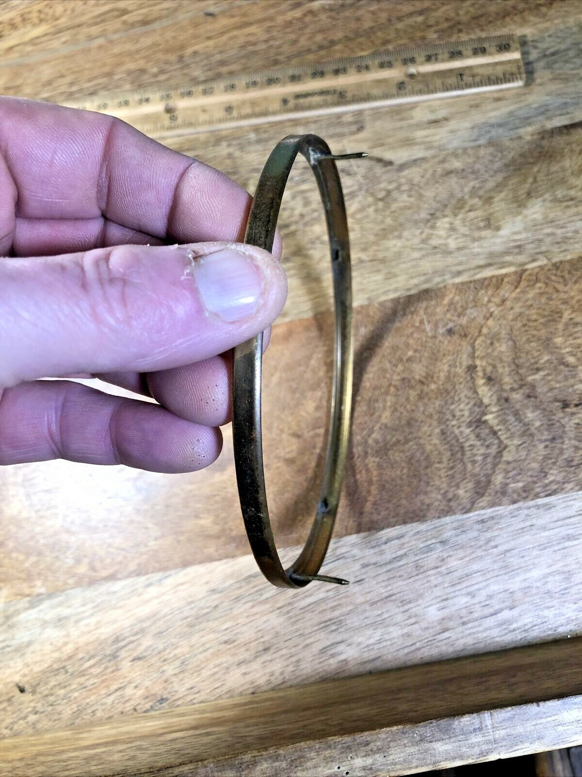 Clock Dial Trim Ring 4 3/4 Inch Outer Diameter (K6496)
