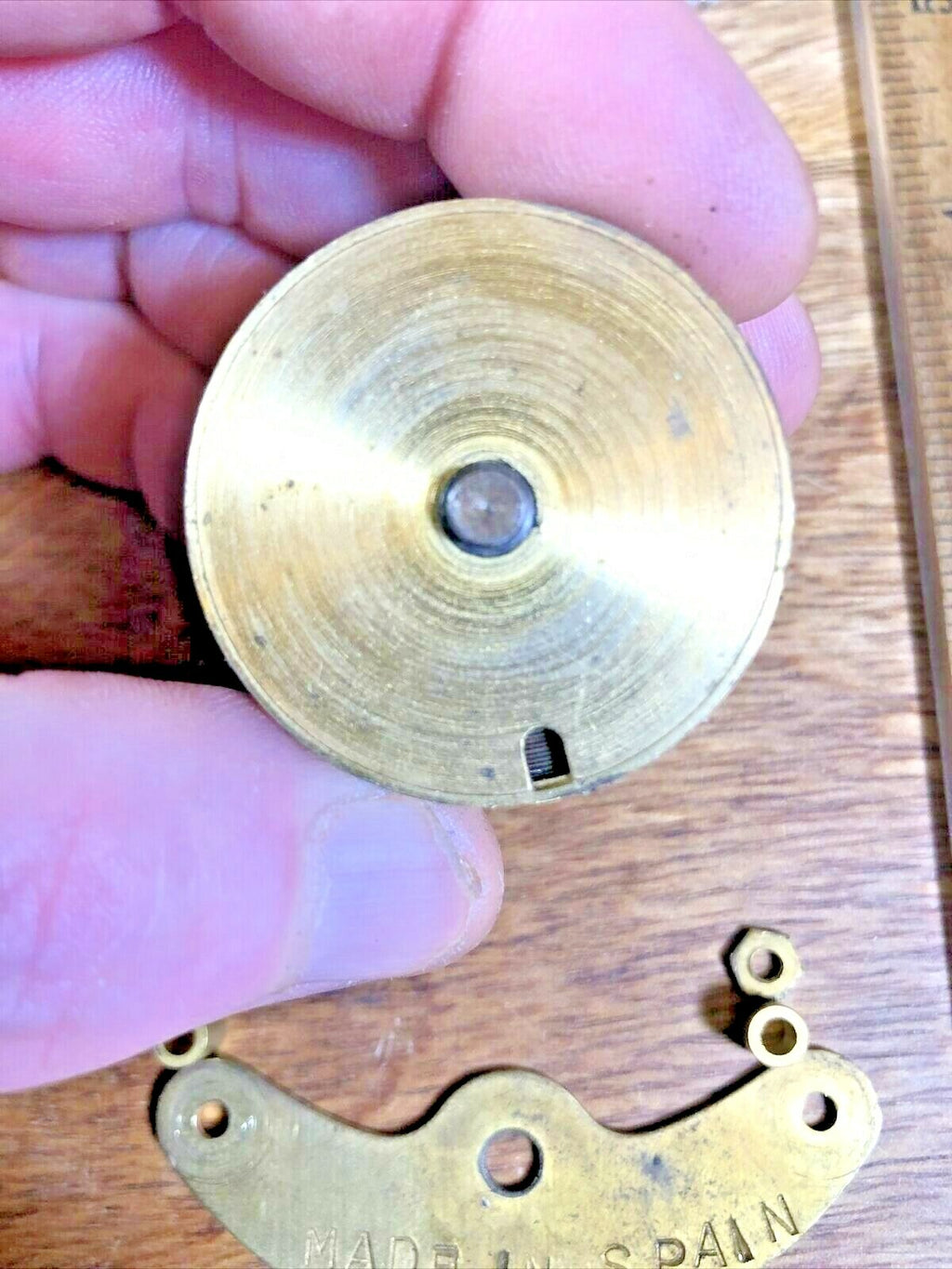 Spring Barrel and Spring (Springs Good) Stamped Made in Spain  39.8mm Dia  K5622
