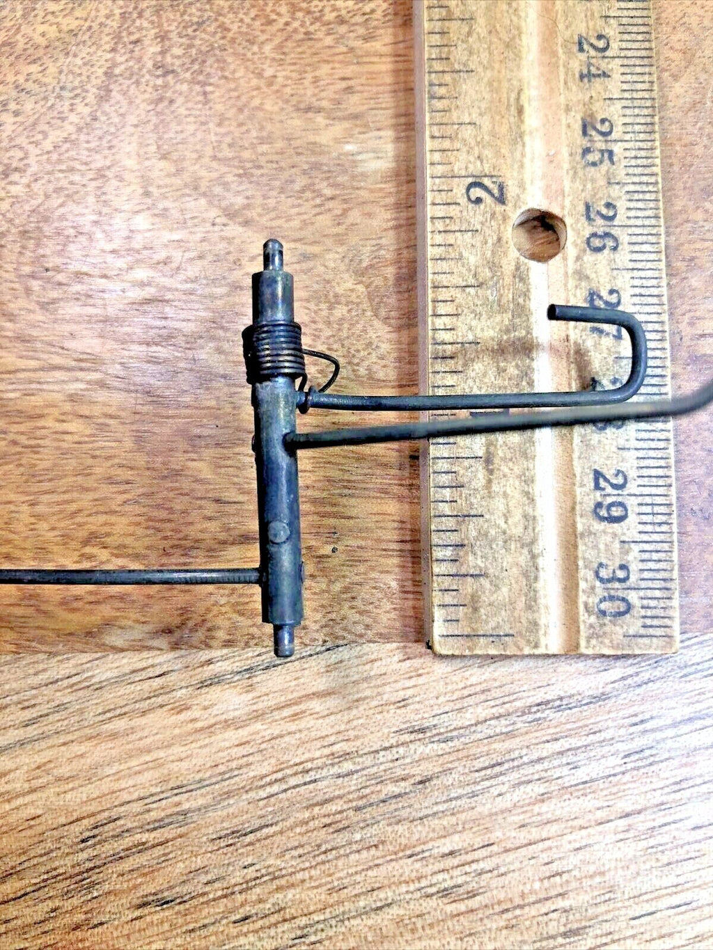 Ingraham (Pat. 1878) Clock Movement Hammer Assembly (See Pics To ID Mvmt)(K7197)