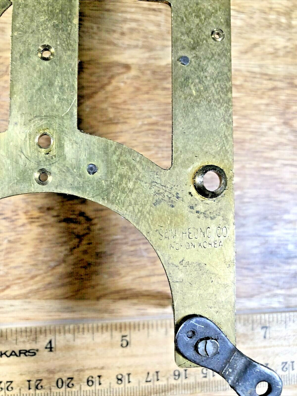 "Sam Heung Co" (Korean) Clock Movement Count Wheel (K1736)