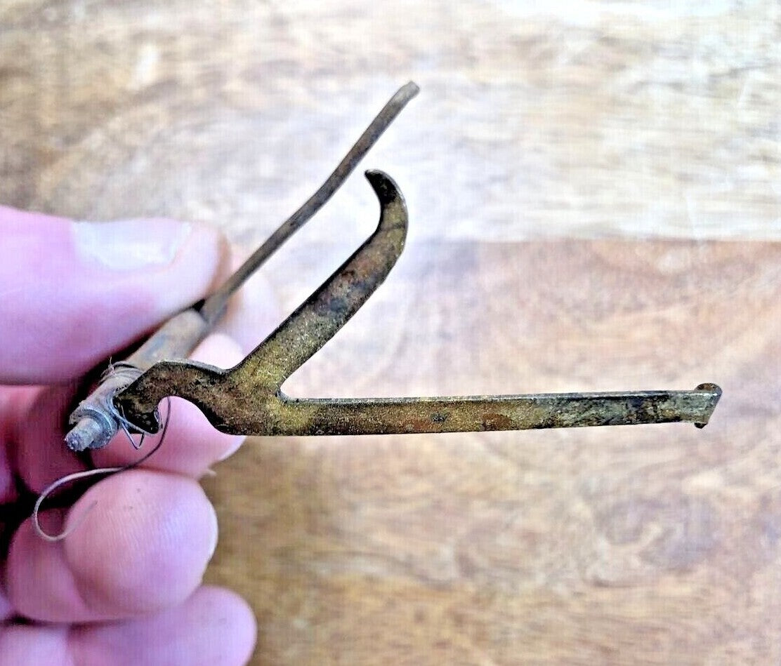 Gilbert Clock Movement (Stamped 1904) Drop Lever (See Pics To ID) (K7355)